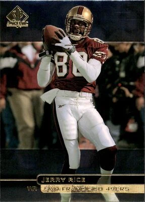 1998 SP Authentic    #113 Jerry Rice - Image 1 of 2