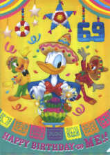 Clear File Donald Jose Panchito Happy Birthday To Me 2020 A4 Holder Disney Tokyo