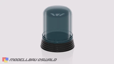 1:14 Moos 3d Druck - MAP141 Rundumleuchte Blaulicht Sirena B2 - Bild 1 von 3