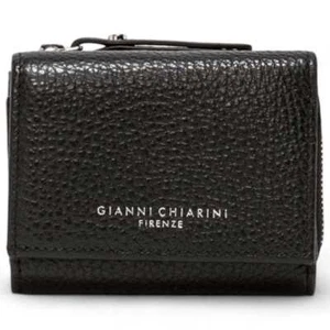 GIANNI CHIARINI Wallet WALLETS GRAIN Female Leather Black - W5065GRN001 - Picture 1 of 5