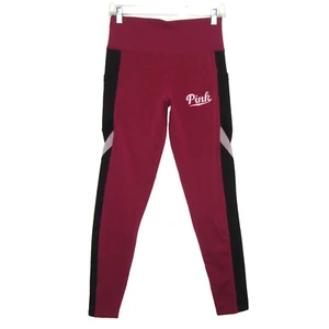 ROSA Donna Activewear Pantaloni Leggings Logo Alto Altezza Taglia L/XL - Foto 1 di 9