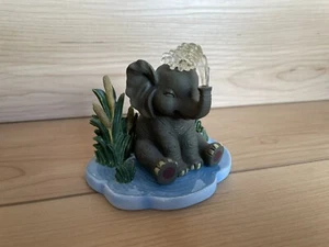 VTG Hamilton Collection Cooling Off Sculpture Figurine 1998 Protect Nature - Picture 1 of 7