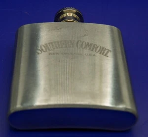 Vintage Southern Comfort Hip Flask 3oz - Picture 1 of 5