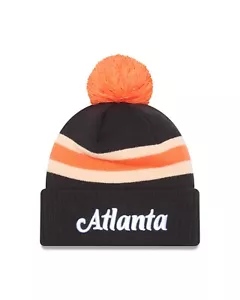 Atlanta Hawks NBA New Era City Edition Bommel Strickmütze - schwarz - Bild 1 von 2