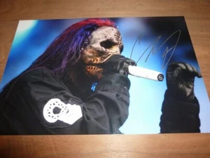 COREY TAYLOR signed 12X8 photo SLIPKNOT + COA - Picture 1 of 2