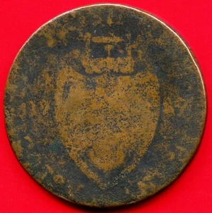 1789 Ireland Half Penny Token Wicklow - Cronebane Miners - Picture 1 of 2