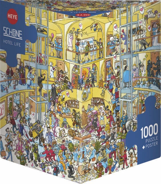 Puzzle 1000 elementów. Dzień jak co dzień w hotelu, Schone - Image 1 of 1