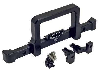 NHX RC Aluminum Front Bumper Set for TRX-4M Defender Upgrade Black - Image 1 of 4