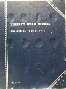LIBERTY HEAD NICKEL Collection 1883 to 1913 Official Whitman Coin Folder No 9007 - Bild 1 von 18