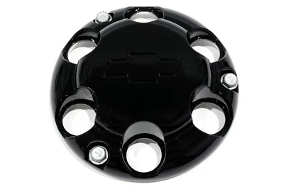 2016-2022 Chevrolet Tahoe Wheel Center Cap Black W/bowtie Logo 23287648 - Изображение 1 из 2
