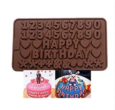 Alphabet Number Letter Cookie Biscuit Stamp Cutter Cake Mould Tools UK - Image 1 of 4