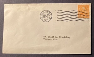 #638 6 cent Garfield FDC without cachet - Picture 1 of 1