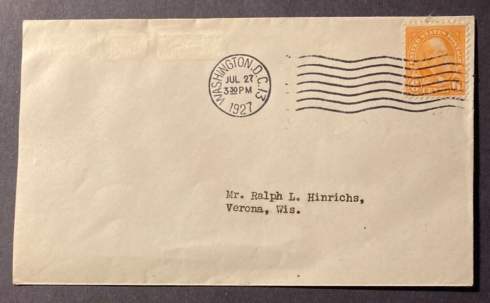 #638 6 cent Garfield FDC without cachet - Image 1 of 1