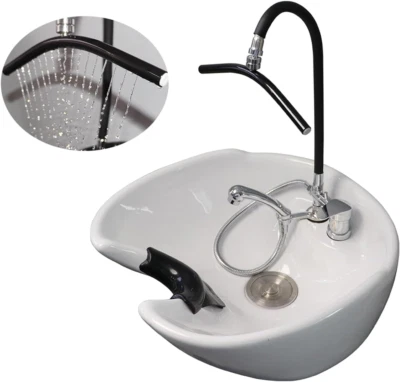 Head Spa Waterfall Shower Head for Shampoo Sink Water Spa&Salon Care Adjustable - Image 1 of 4