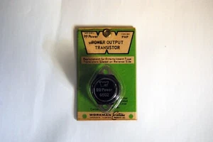 Vintage Workman Electronic 99 Power transistor on original display card NOS - Picture 1 of 2