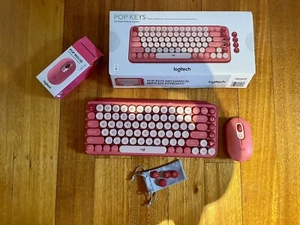 Logitech POP keys Wireless Keyboard and Mouse Combo - Picture 1 of 2