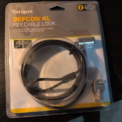 Targus Defcon KL Key Cable Lock - Image 1 of 2
