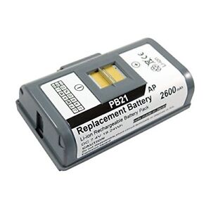 Replacement Battery for Intermec Printer PB21, PB22, PB31 and PB32. 2600mAh