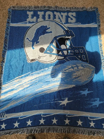 NFL Detroit Lions NFL 58" x 46" Throw Blanket Northwest Company Cover