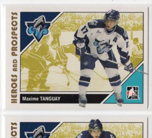 Maxime Tanguay 07-08 ITG Heroes and Prospects Base Common #48 Rimouski Oceanic