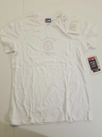 Vintage Lansing Lugnuts T Shirt size Medium Salesman Sample 2005 Read Cover