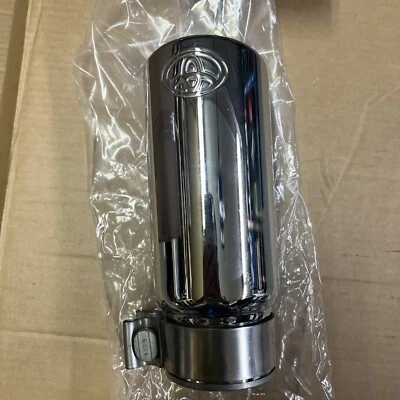 2005-2023 TOYOTA TACOMA черный хромированный выхлопной наконечник подлинный OEM PT932-35180-02 - Изображение 1 из 4