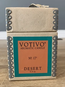 VOTIVO Aromatic Candle #17 Desert 7.3 Oz New - Picture 1 of 4