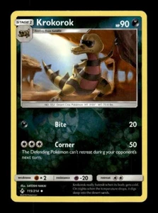 Pokemon Unbroken Bonds Krokorok 115/214  Reverse Holo - Picture 1 of 1