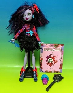 Monster High Jane Boolittle GLOOM & BLOOM Doll 2014 - Complete W/ Journal Diary - Picture 1 of 5