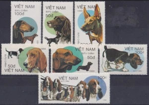 F-EX25366 VIETNAM MNH 1990 WILDLIFE FAUNA ANIMAL DOG PERROS.  - Picture 1 of 1