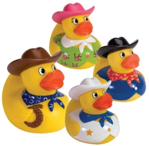 Cowboy Rubber Ducky - White Hat (only one duck included) - RDKC by Schylling - Picture 1 of 1