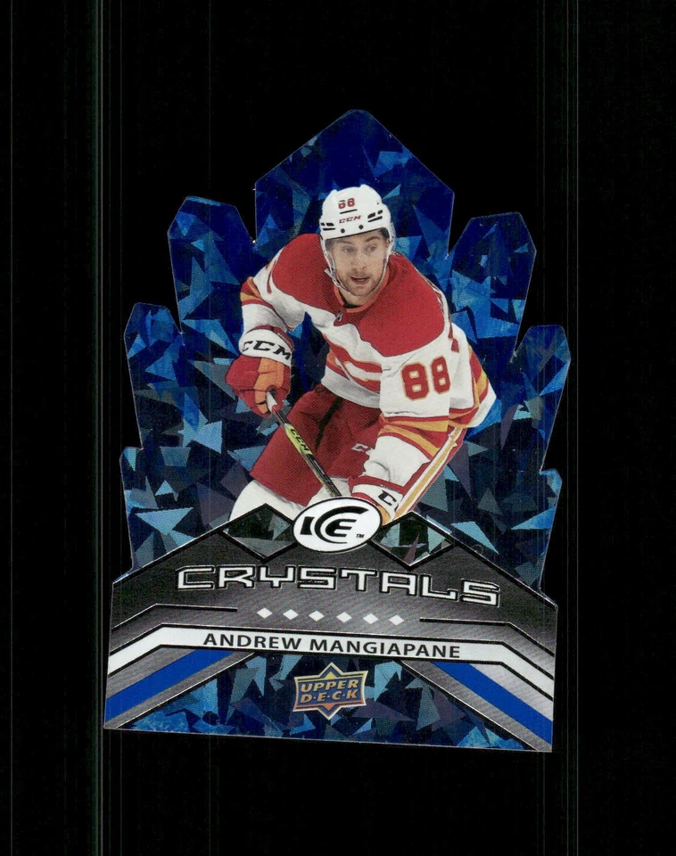 2021-22 Upper Deck Ice #IC-4 Andrew Mangiapane Ice Crystals - Image 1 of 2
