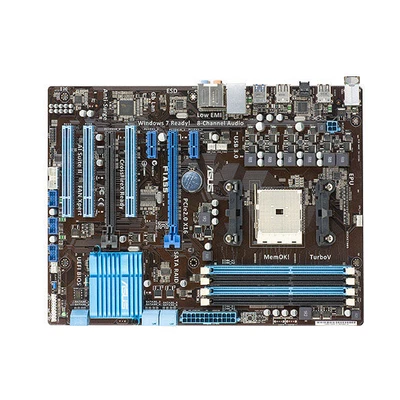 ASUS F1A55 AMD A55 DDR3 Socket FM1 ATX Motherboard - Image 1 of 2