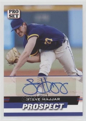2022 Leaf Pro Set Prospects Steve Hajjar #PSP-SH1 Auto - Image 1 of 2