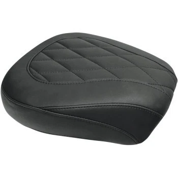 Mustang Wide Tripper Diamond Stitch Rear Seat 1997-20 FLHT/FLTR/FLHR/FLHX 76695 - Image 1 of 1