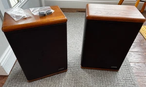 Vintage Baby Advent II Woofers Speakers Pair Audiophile Refoamed and Sound Great - Picture 1 of 4
