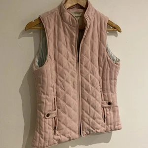 Joules Pale Pink Quilted Gilet Size Xs VGC - Picture 1 of 10