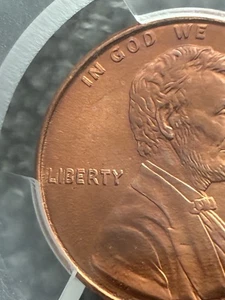 2000-D 1C Lincoln Cent ”Mint error-Partial Collar Strike” PCGS MS 66 RD - Picture 1 of 5