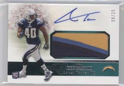 2011 Precision Rookie Relic Green /25 Jordan Todman RPA Jumbo Patch Auto RC - Image 1 of 2