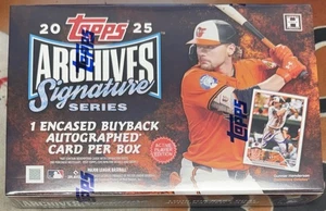 2025 Topps Archives Signature Baseball Factory Sealed Box Wood Ohtani Auto ? #2 - Picture 1 of 2