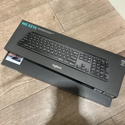 Logitech MX Keys Wireless Membrane Keyboard - New  - Image 1 of 4