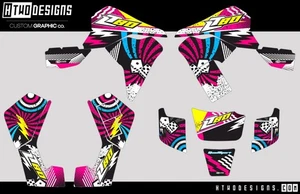 SUZUKI LT80 GRAPHICS KIT TO FIT LT 80 STICKERS QUAD DECALS STICKER GRAPHIC DECAL - Picture 1 of 5