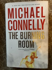 2 signed books by Michael Connelly HCDJ1st  Void Moon,  The Burning Room - Bild 1 von 4