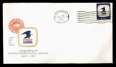 DR WHO 7-1-71 FDC ROSCOMMON MI w14813 - Image 1 of 2