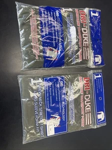 2 Long Sleeve Dri-Duke Moisture Control Men's Shirt DRY FIT * LARGE * NEW USA - Picture 1 of 6