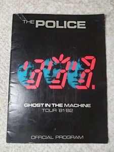 The Police - Ghost In The Machine Tour 81-82 Official Program - Bild 1 von 3