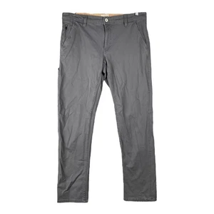Weatherproof Vintage Men’s Straight Fit Pants 36x32 Gray Stretch Casual - Picture 1 of 6