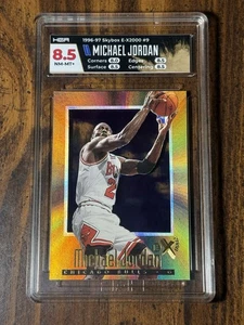 Skybox E-X2000 9 Michael Jordan HGA 8.5 1996 - Foto 1 di 2