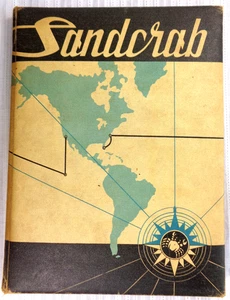 1956 SANDCRAB Seabreeze High School Yearbook Daytona Beach Florida Annual - Picture 1 of 8