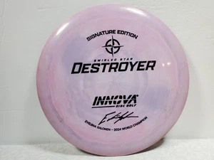 Disco de golf Innova Swirled Star Destroyer Eveliina Salonen púrpura 175 gramos - Imagen 1 de 4